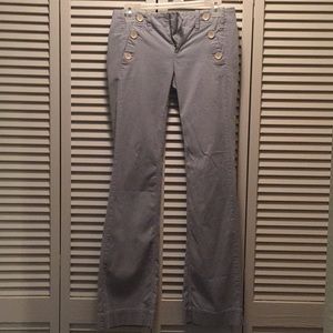 Anthropologie sailor chinos